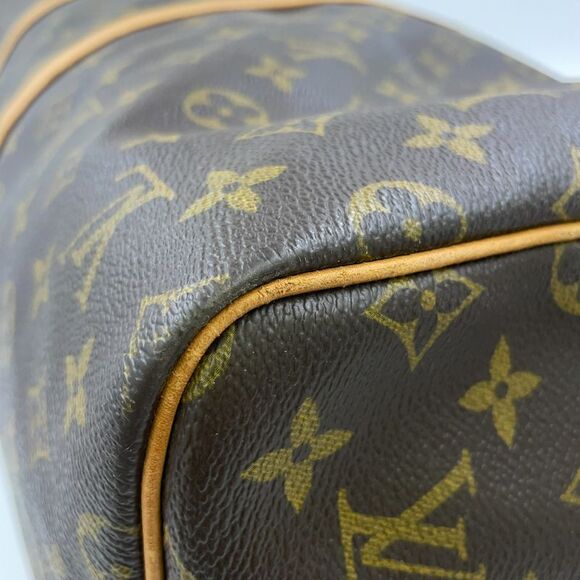 Louis Vuitton Keepall Bandoliere 55 Monogram Leather × PVC Brown Boston Bag - Picture 14 of 15